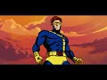 Xmen 97 epic plane crash and cyclops legendary superhero landing
