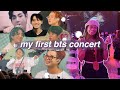 BTS (방탄소년단) concert vlog - floor seats | 211202 permission to dance on stage in la day 4