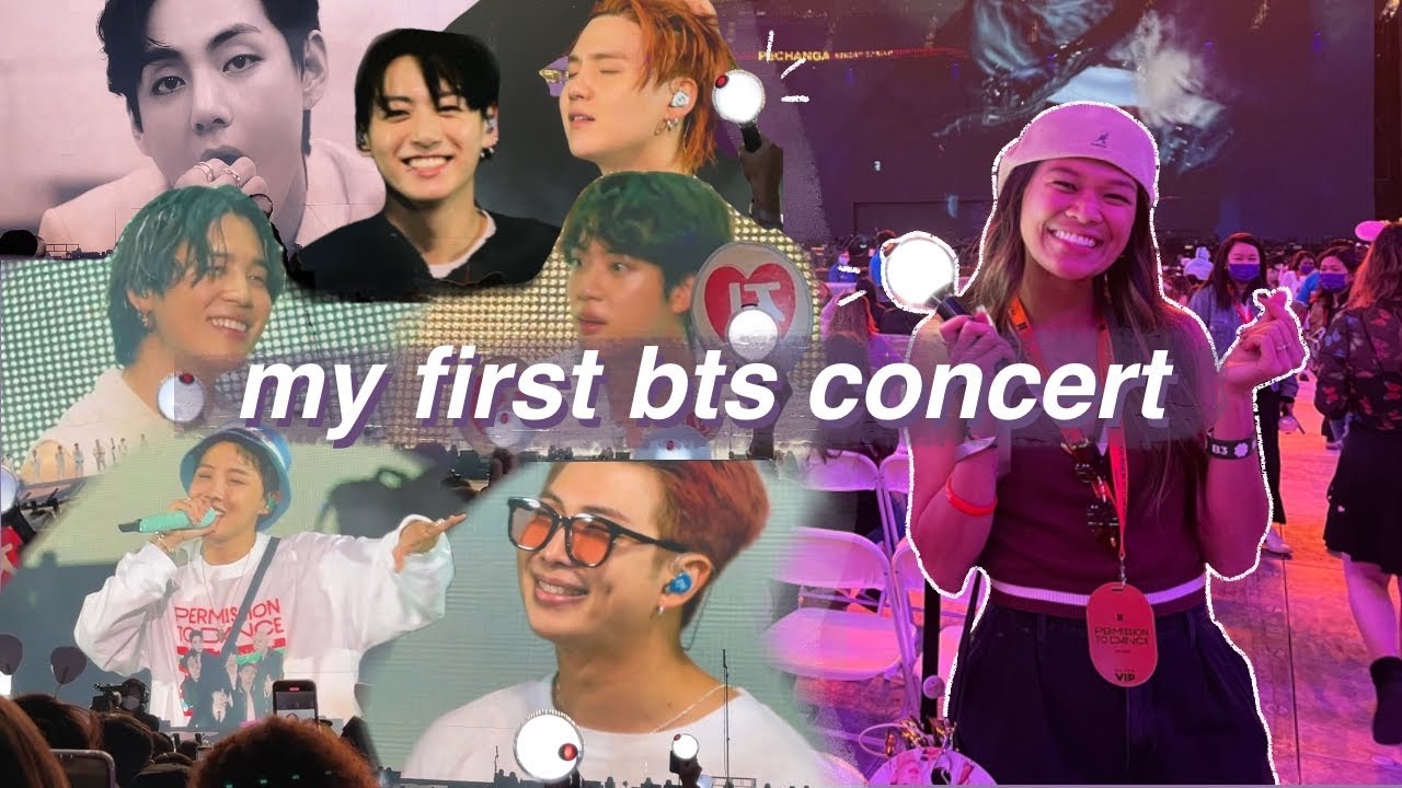 BTS (방탄소년단) concert vlog floor seats 211202 permission to dance on