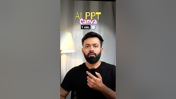 Free PPT under 1 min with Canva AI #aippt #ppt #presentation