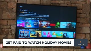 Get paid to watch holiday movies