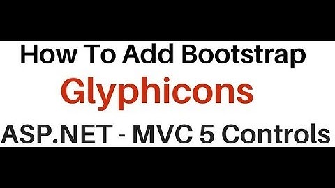 How To Add Glyphicon In the mvc textbox controls Bootstrap