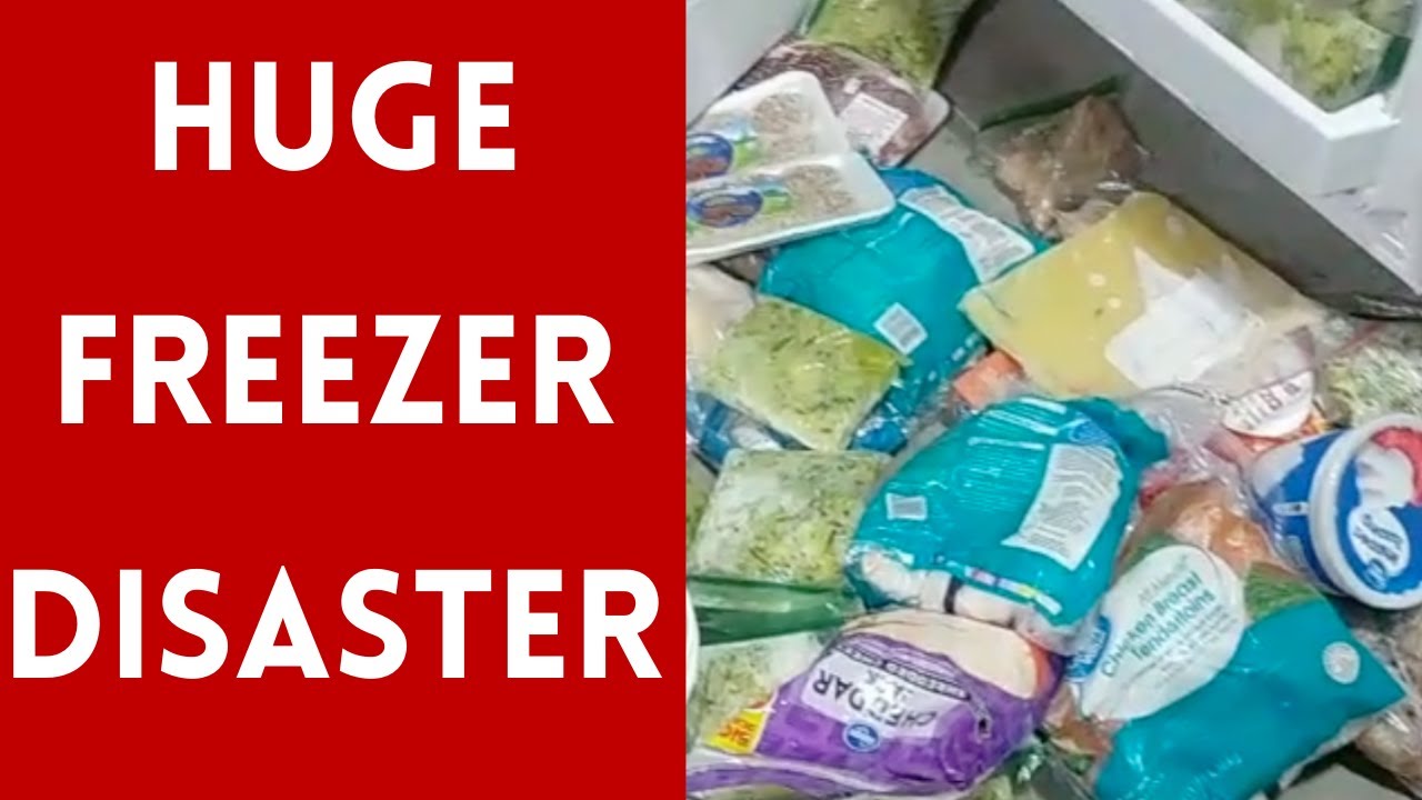 What's in my Freezer?? A MESS! ***Tour of My Freezer