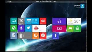 Cutomize your Windows 7 desktop like Windows 8 (Rainmeter theme)