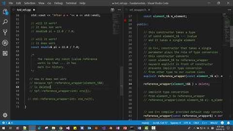 lvalue references to C++ container elements, std::reference_wrapper 2/2