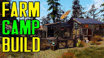 Immersive Lore Friendly Farm + Merge Glitch - Fallout 76 CAMP Building Tutorial 2021