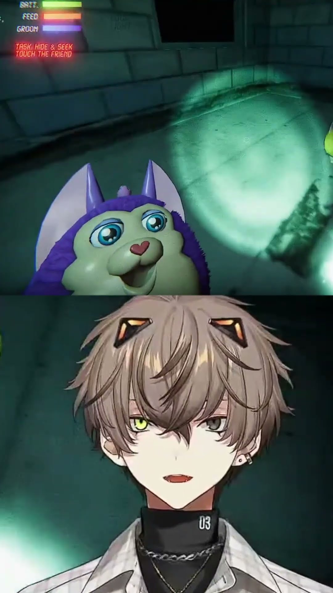 TATTLETAIL WHY?!?!?!? #shorts #vtuber #nijisanjien #albanknox