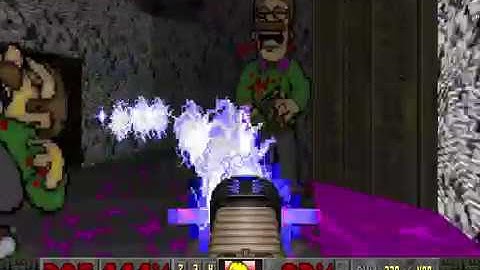 DOOM 2 Simpsons Mod Ultra Violence Speedrun (40:50)