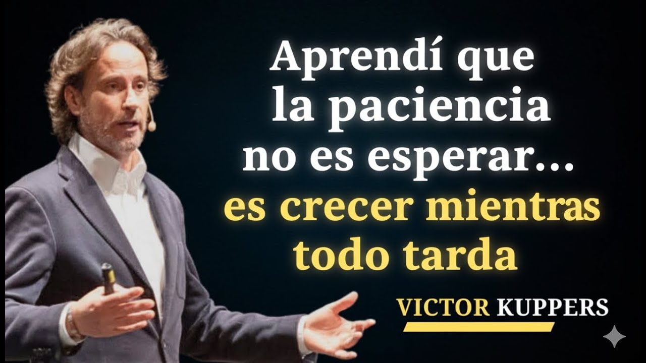 “Aprendí que la paciencia no es esperar… es crecer mientras todo tarda”