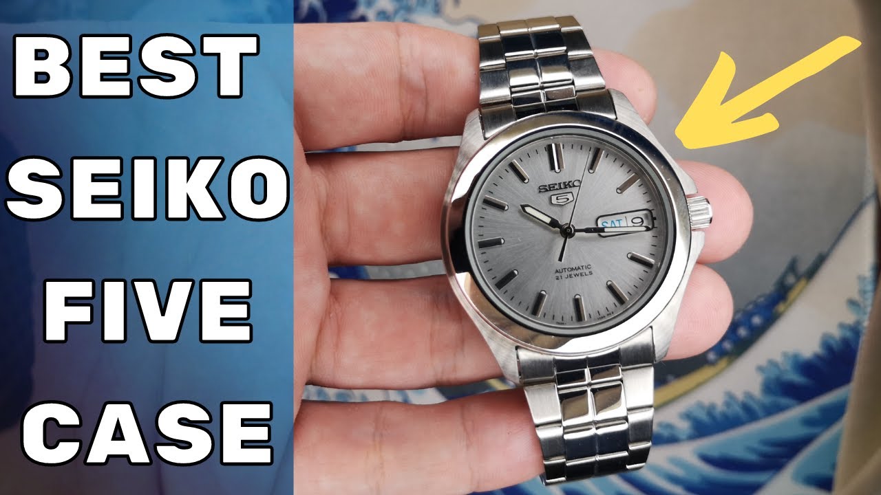The Best Seiko 5 Case | Snkk87 Affordable Automatic Dress Watch - Youtube