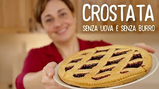 TART WITHOUT EGGS AND WITHOUT BUTTER Easy Recipe - Home Made by Benedetta  Rossi - YouTube