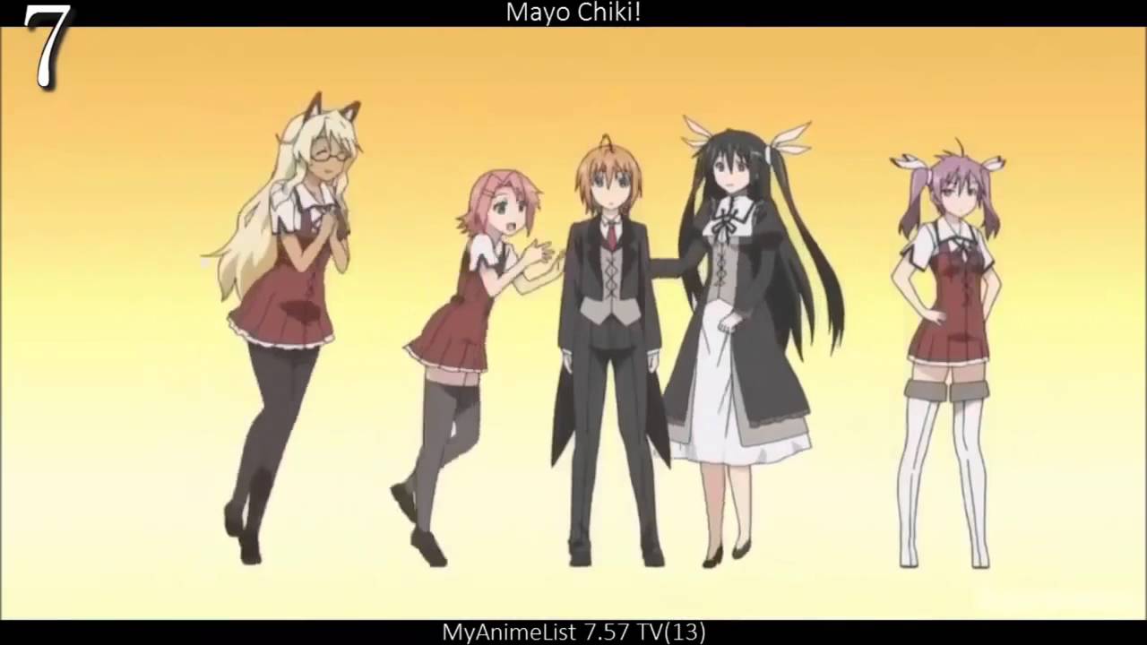 Top 15 Ecchi Harem Comedy Romance Anime P2 Youtube vrogue.co