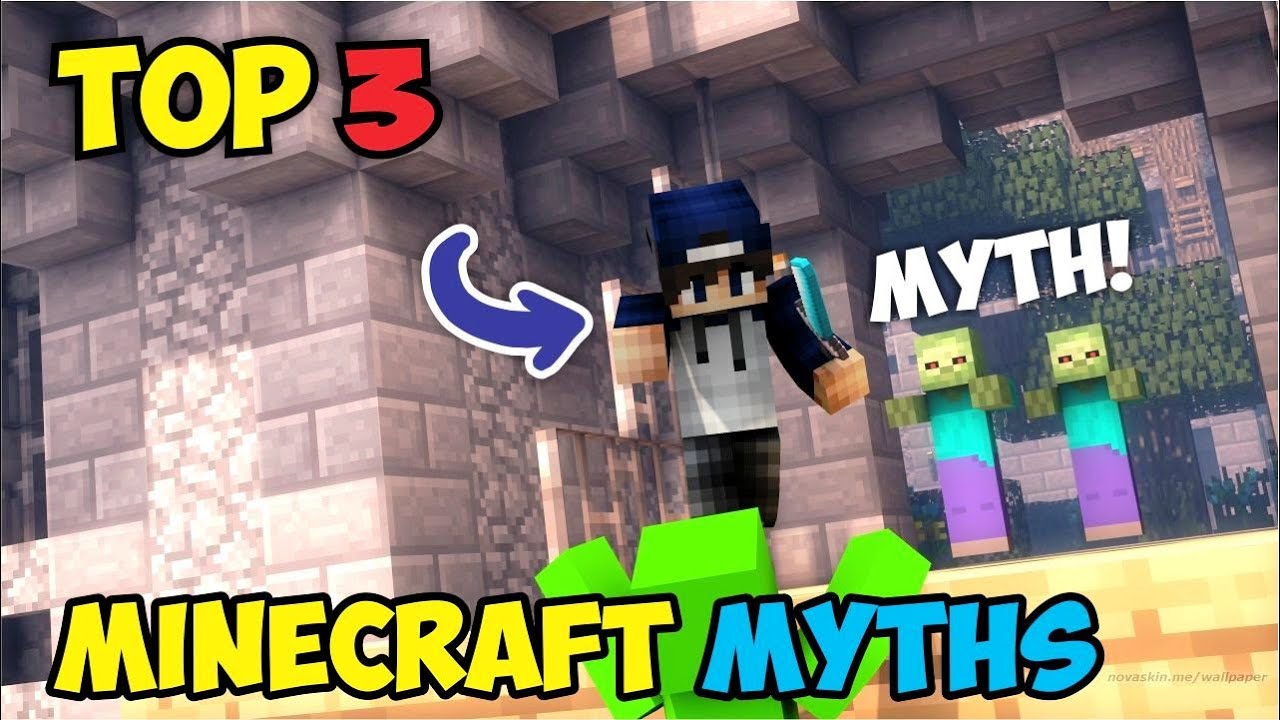 Top 3 😱  Myths About Minecraft That Will Blow Your Mind!