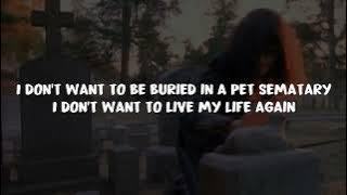 Pet sematary - Ramones lyrics