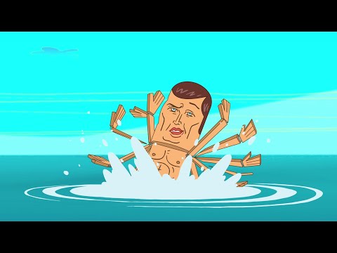 Зиг и Шарко 🌊🤪 Я тону 🌊🤪 русский мультфильм | дети видео | мультфильмы |