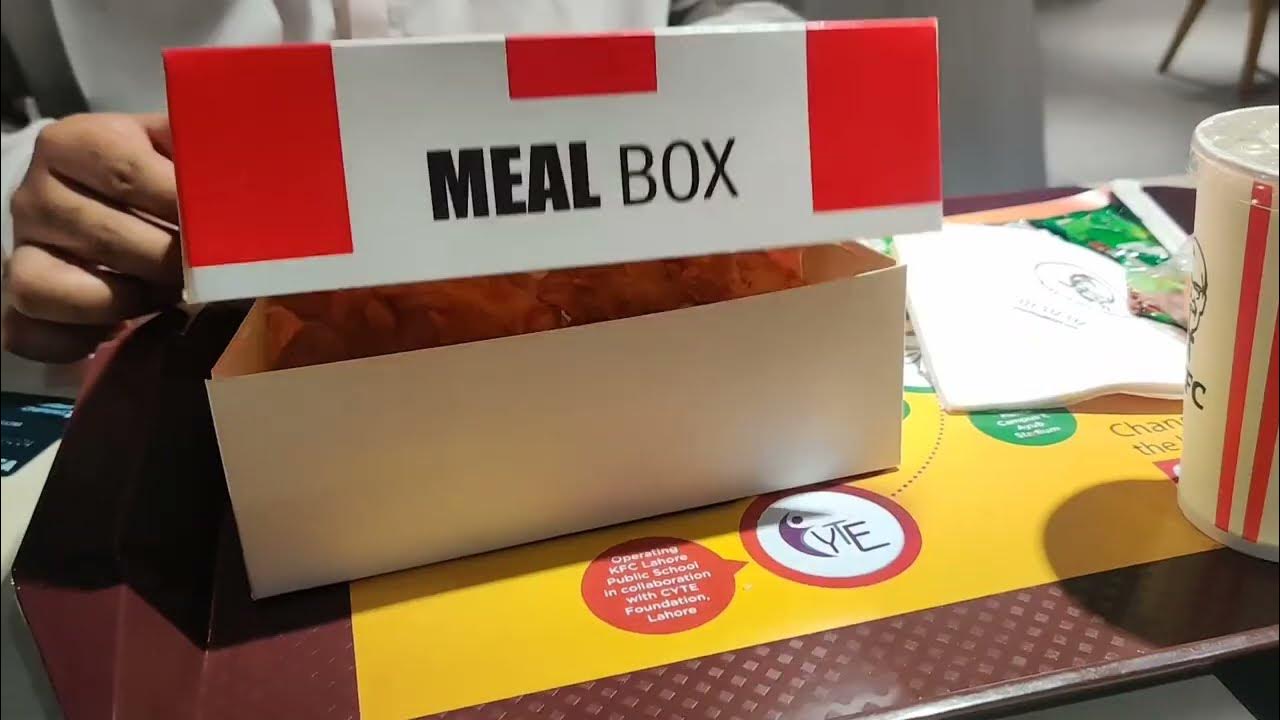 KFC Boneless box review What's inside the meal box? Value for money