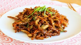 CRISPY Ginger Beef 脆皮生薑牛 CiCi Li -Asian Home Cooking Recipes screenshot 4
