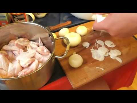 Видео рецепт Крылышки на мангале