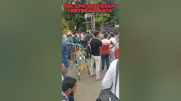 SSC CPO 2024 EXAM CENTRE KOLKATA | SSC CPO EXAM | TCS GITOBITAN KOLKATA #ssccpo #ssccpoexam