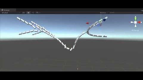 Unity FABRIK (Forwards And Backwards Reaching Inverse Kinematics) multi-effector