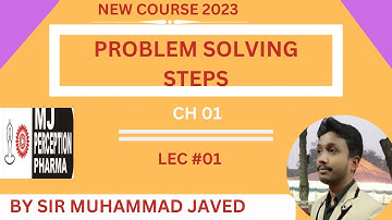 Problem solving steps || 9th class computer science chapter 1 Urdu or English medium ||