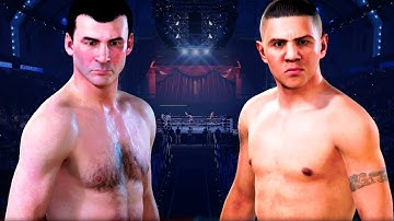 Joe Calzaghe vs Fernando Vargas FULL FIGHT | Undisputed Boxing Game AI Simulation (CPU vs CPU)