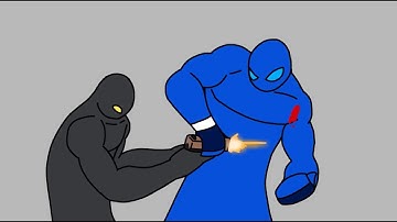 MMA vs Glock 19 | Animated fight scene