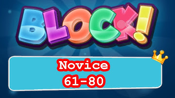 BLOCK! Novice Level 61-80 (Basic) - Lösung Solution Walkthrough