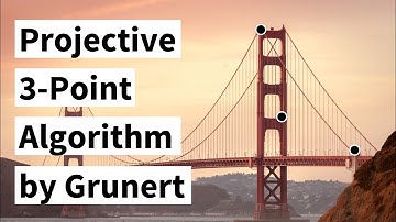 Projective 3-Point Algorithm using Grunert
