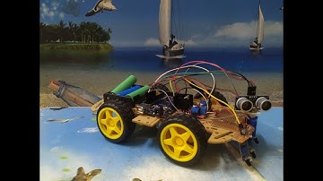 Xe Robot Tự Hành - Tránh Vật Cản ( Auto Car RoBot)