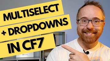 How to set up a Contact Form 7 dropdown menu and multiple selection