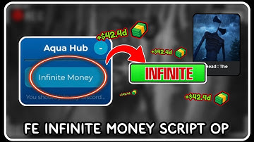 [ FE ] Infinite Money Script Hack - ROBLOX SCRIPTS - Generate 9999999x Money in Game