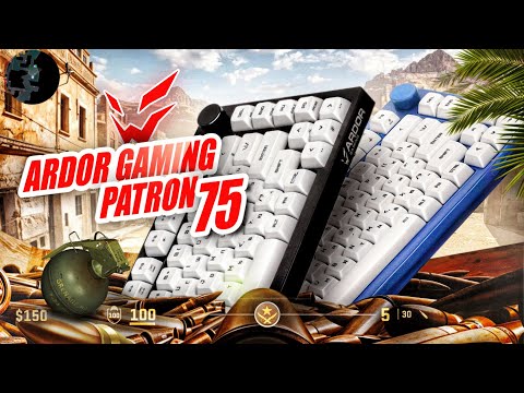 Видео: Клавиатура Ardor Gaming PATRON 75 | Подробный обзор девайса