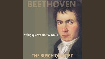 Quartet No. 9 in C Major, Op. 59, No. 3 "Rasoumovsky": III. Menuetto (Grazioso) and Trio - IV....