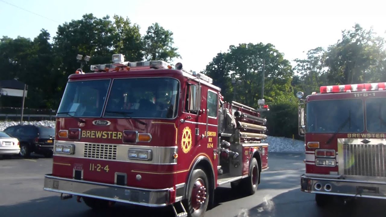 Brewster Fire Department apparatus display YouTube
