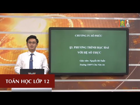 Phương trình bậc hai với hệ số thực