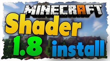 Minecraft 1.8 Shader INSTALL - english