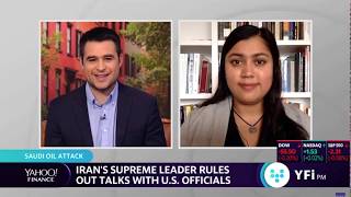 Varsha Koduvayur On Iran-Backed Aramco Attack With Yahoo Finance