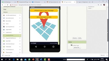 Send my location using App inventor