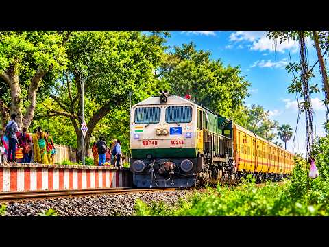 8 in 1 | End of Diesel Era in Tamil Nadu | Tiruchchirappalli, Thiruvarur Karaikkudi line 2025