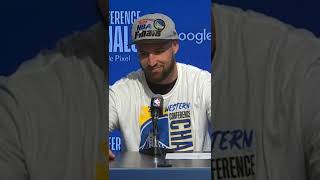 "I'm satisfied with Game 6 Klay, I don't need another nickname" 🔊😂