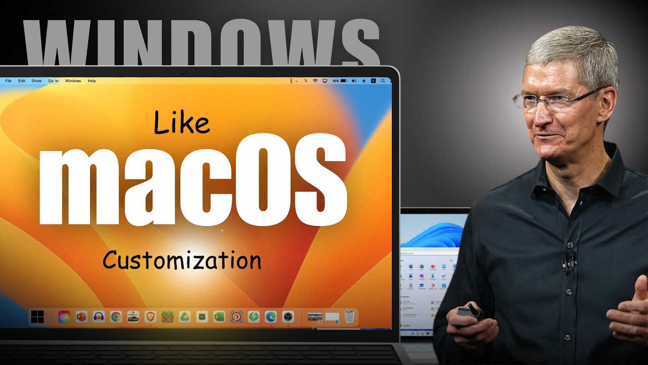 Make WIndows 11 LIke Mac - only one tap | 2024