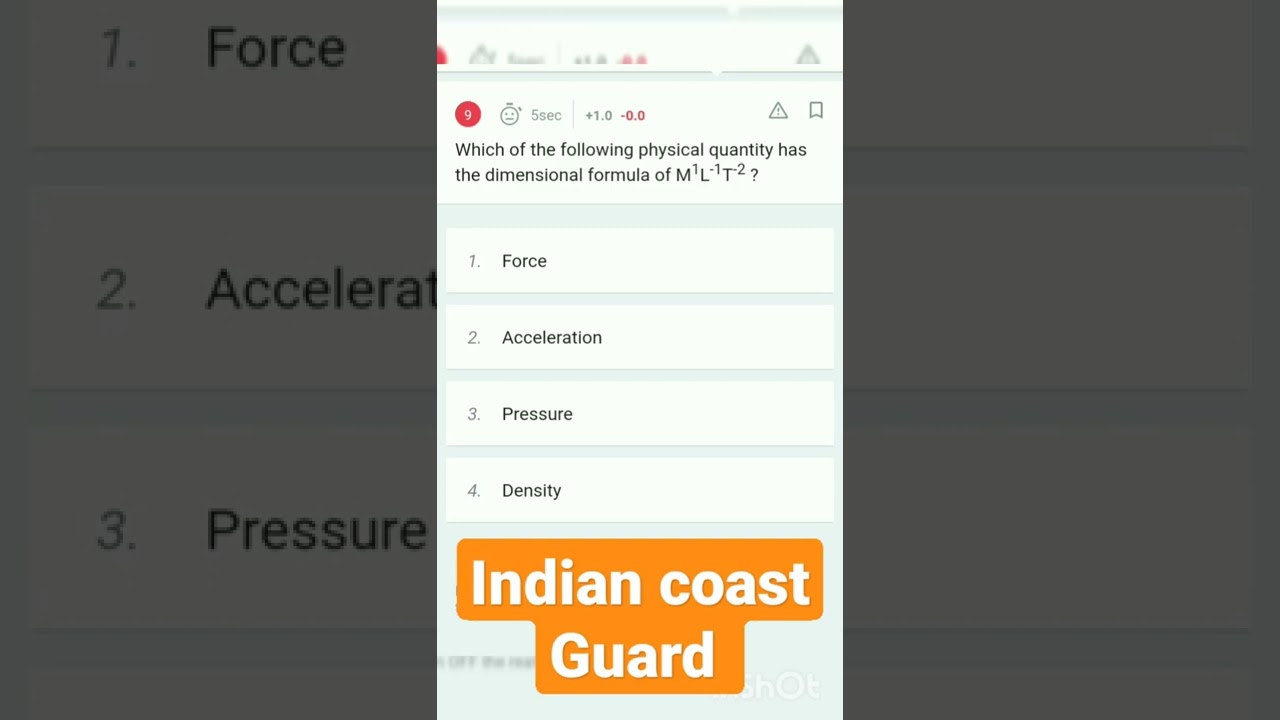 Indian Coast Guard Navik GD/DB Practice Set 2021 !! Coast Guard Navik GD/DB 