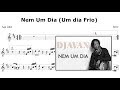 Djavan  nem um dia um dia frio  partitura  sax alto