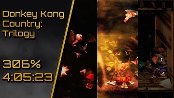 [Current WR] Donkey Kong Country Trilogy | 306% - 4:05:23