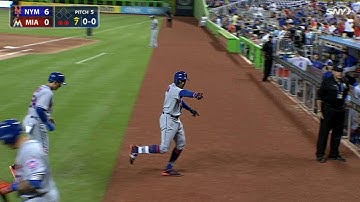 NYM@MIA: Granderson belts a two-run homer in the 7th
