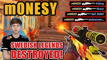 m0NESY FACEIT Anubis POV ~ SWEDISH LEGENDS DESTROYED! // VS OLOFMEISTER F0REST GTR & FRIBERG