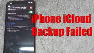 iPhone iCloud Backup Failed - You Do Not Have Enough Storage Solution 2022