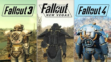 Fallout 3 vs Fallout New Vegas vs Fallout 4 - Physics and Details Comparison