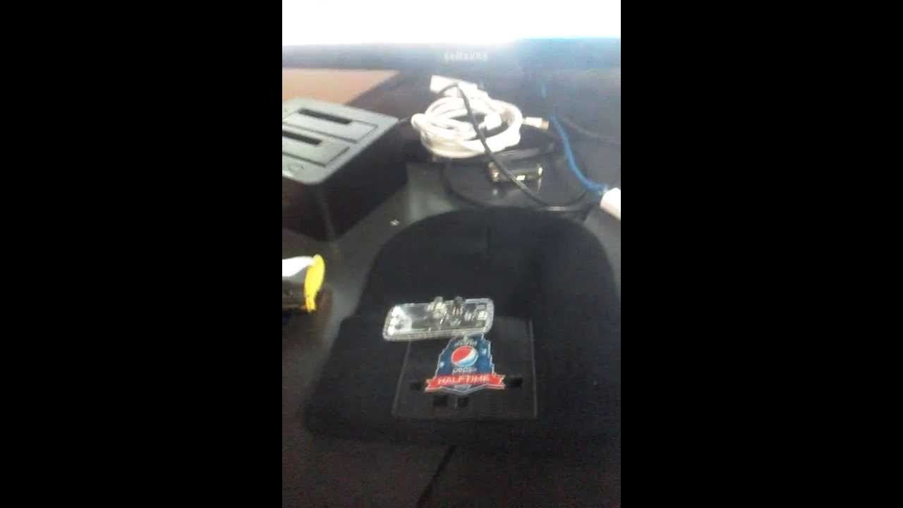 Superbowl LED PixMob Hat - Firing LEDs w Infrared Remote